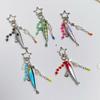 Realistic Bionic Fish Keychain Flexible Multi Segmented Design Accessory For Outdoor Enthusiasts And Fishing Lovers