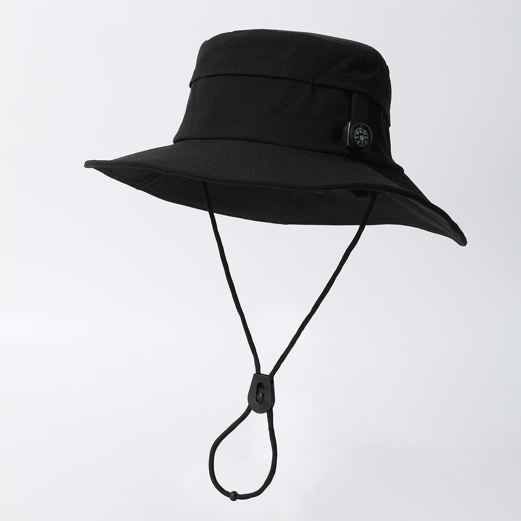 Quick-drying Wide-brimmed Sunshade and Windproof Casual Fisherman's Hat, Outdoor Camping, Mountain Climbing, Hiking and Fishing