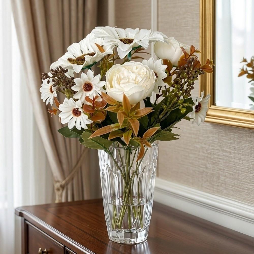 Mixed Floral Autumn Sunflower Peony Bouquet Rustic Fall Sunflower Floral Decor Halloween Decor