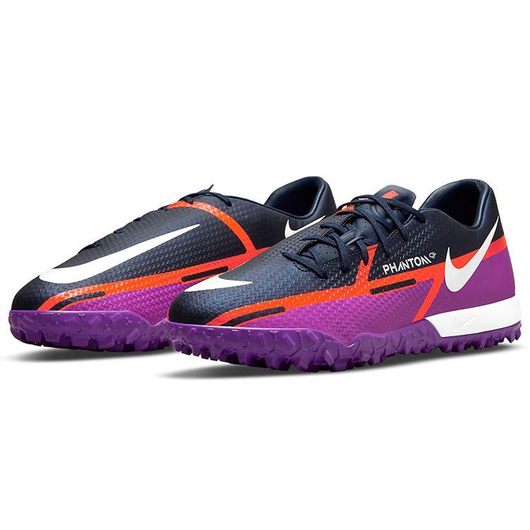 Nike Phantom GT 2 Academy TF Soccer Shoes Men sneaker Deep-Blue Purple DC0803-415