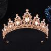 DIEZI 21 Colors Luxury Elegant Crystal Crown Hair Accessories Tiara For Women Party Rhinestone Bridal Crown New Hair Jewelry