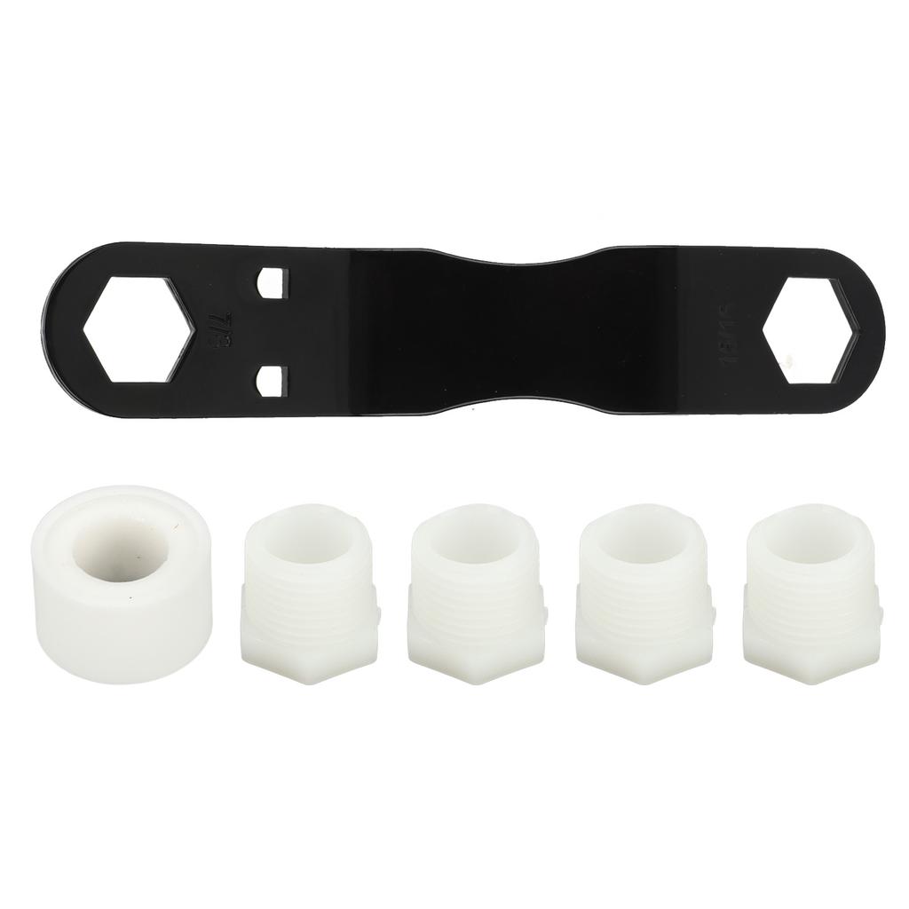 Water Heater Drain Plug Kit Tape Maintenance Wrench Hand Tools for 7 8in 15 16in Drain Plugs RV
