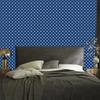 Dotted Blue Wallpaper, a Calm Tone for the Living Room and Bedroom 50x1000