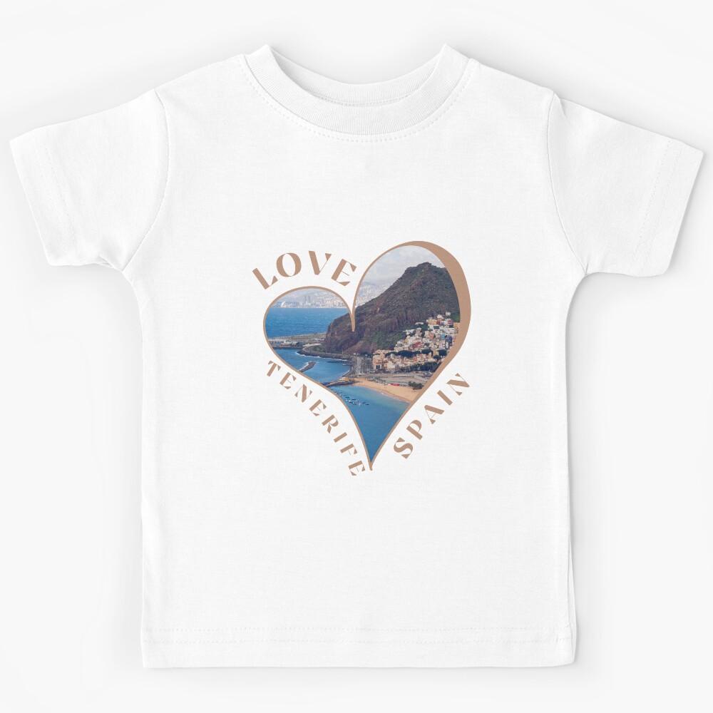 Love Tenerife Spain Kids T-Shirt 100
