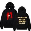 Weeknd After Hours Til Dawn Tour 2026 Hoodie Mens Graphic Pullover Sweatshirt Fall Casual Streetwear