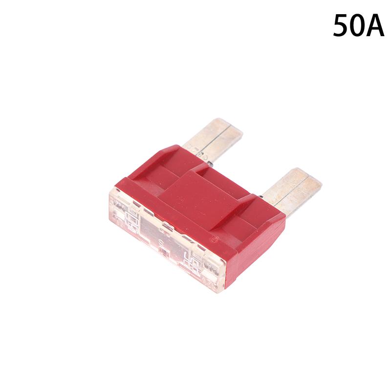 1 Stück Autoluftpumpe Wasserpumpe Sicherung Versicherungsstecker Einsatz Xenonlicht LKW Boot Automobil Auto Flachsicherung 30A 40A 50A 60A