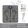 EMS Foot Massager Mat Electric TENS Feet Massager Pad Foldable Massage Mat Muscle Stimulation Fisioterapia Terapia Fisica Salud