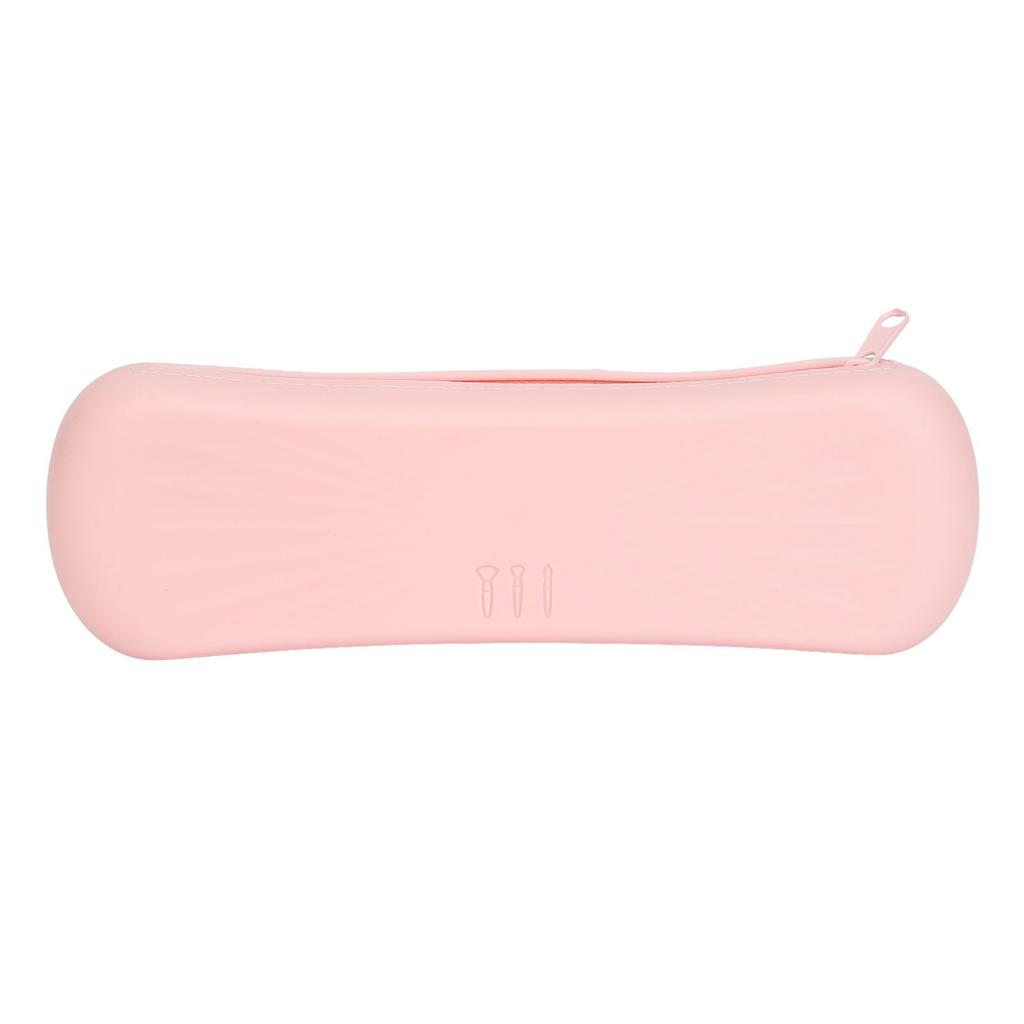 Silicone Makeup Brush Holder Multipurpose Large Capacity Dustproof Portable Travel Cosmetic Brushes