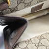 [Pre-Owned] GG Supreme Reversible Tiger Head Magnetic Closure Shoulder Canvas And Leather Trim Crossbody Bag Small - Good #1QD1YM0