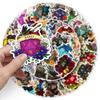 50 Sheets Trendy Dice Graffiti Stickers for Phone Cases, Skateboards, Luggage - Cool and Creative Decoration