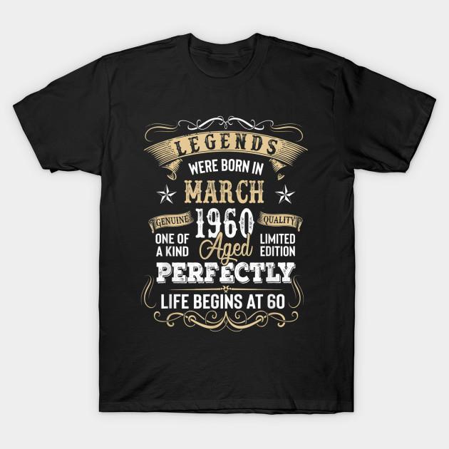 Unisex Fashion TShirt vintage 1960 60th 