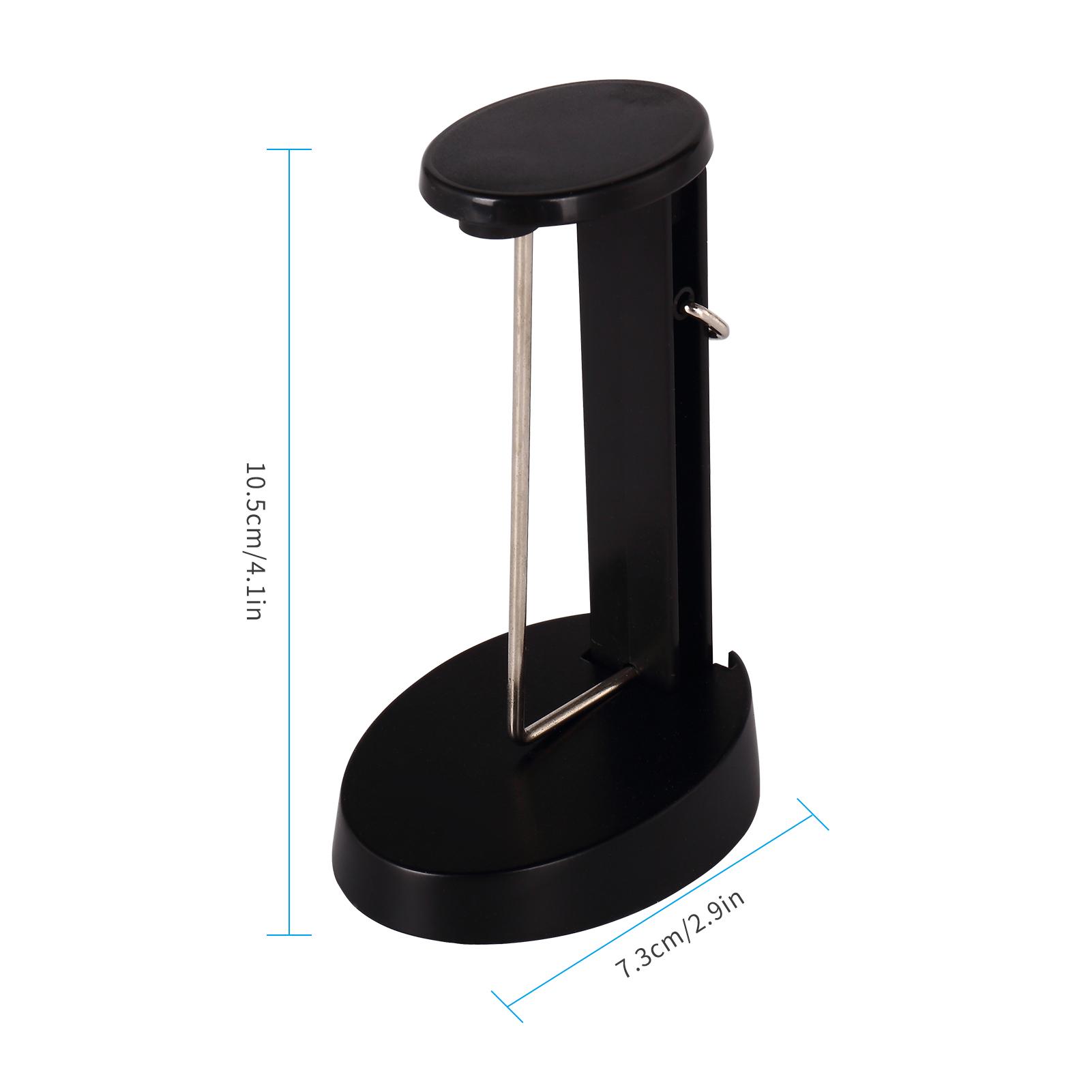Painter Black Kw Trio Desk Receipt Holder Spike Stick With Hook Safety Protective Cover Design Check Spindle Bill Notes Paper Memo