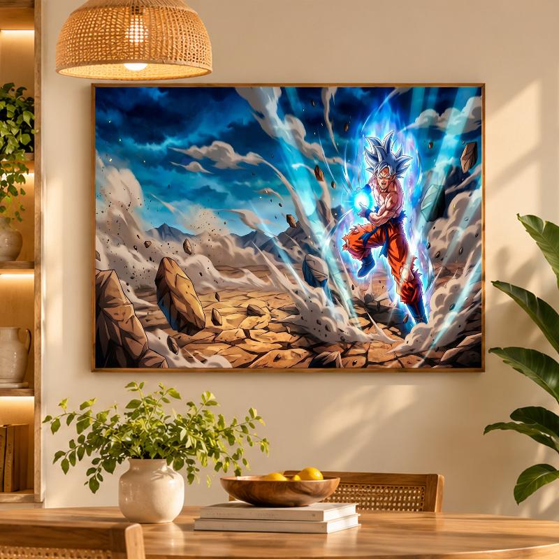 5D Diamond Painting Gogeta DIY Full Drill Diamond Art Kit Home Decoration