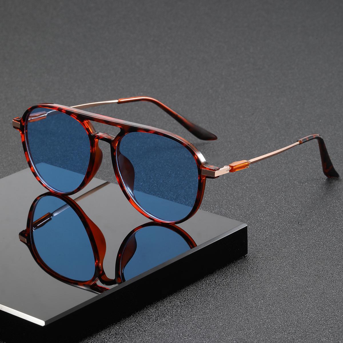 Trendy Double Bridge Wayfarer Sunglasses for Men & Women