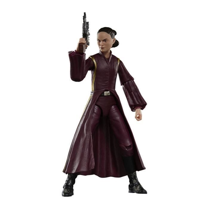 Figurine - HASBRO - Padmé Amidala - 15 cm - 29 points d'articulation - 2 accessoires blaster