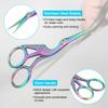 Curved Design Embroidery Scissors Stainless Steel Dressmaker Shears  For Embroidery
