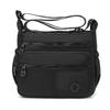 Women Multi Pocket Nylon Crossbody Bag Lightweight Shoulder Handbag Travel Purse