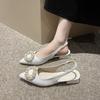 High-heeled Platform Sandals for Women, New Style Pointed-toe Single Shoes