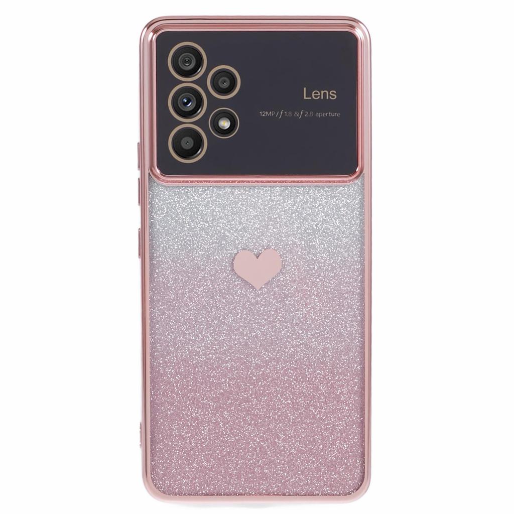 For Samsung Galaxy A53 5G Soft TPU Cover Sparkly Glitter Protective Phone Case