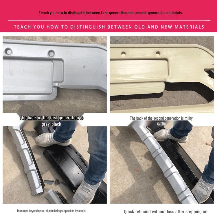 Kompatibel mit 14-19 Qashqai Modellen, Stoßstangen-Schutzkit für vorne und hinten.