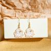 Fresh Cartoon Cute Girl Ear Hook Earrings - Summer Childlike Design