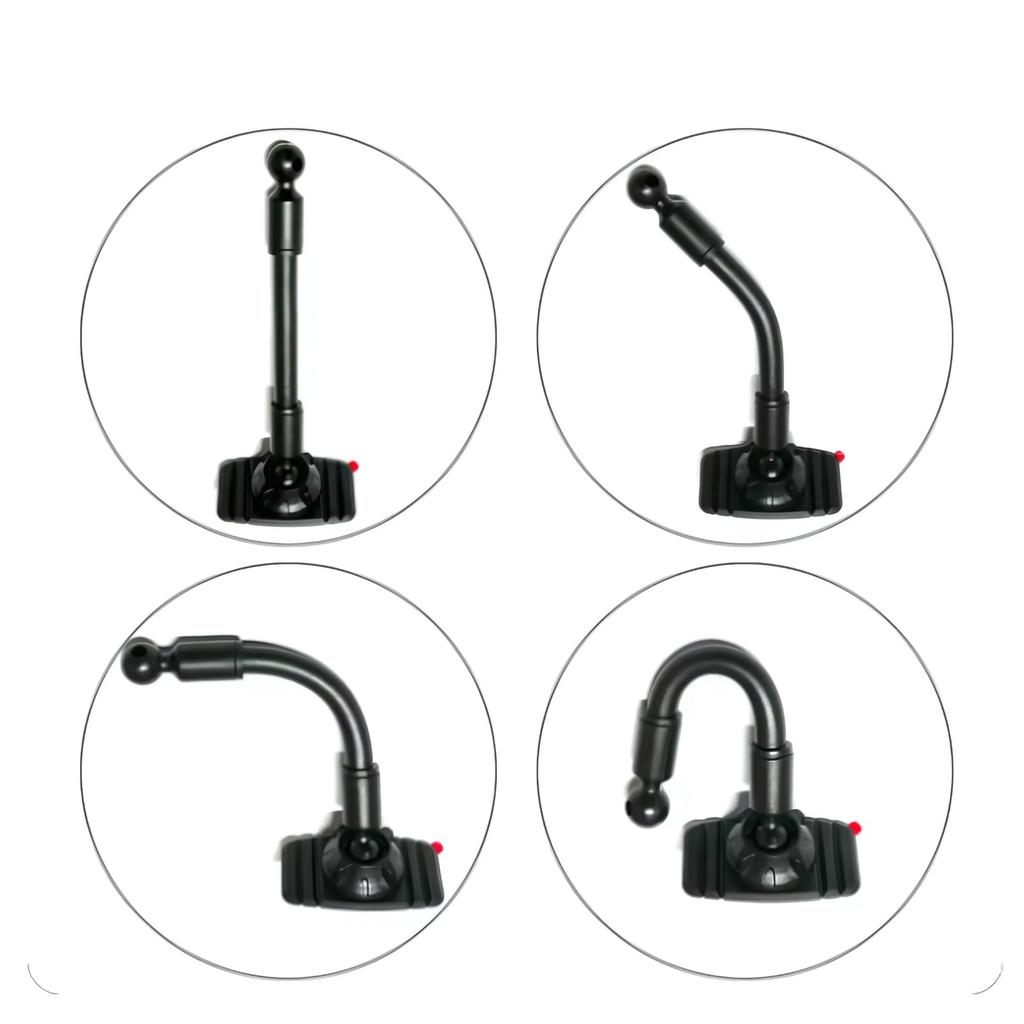 SELECOCO Smartphone Halter Flexibler Arm 17mm Kugelkopfwinkeladapter