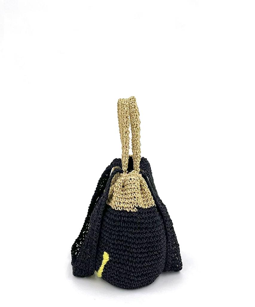 Cuco SMILEY 2-Henkel Versteckte Korbtasche 2413112704 Mix 1 (410)