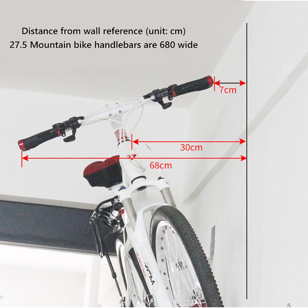 Bike Hanger Rack Cycling Pedal Storage Hook Rack Holder Wall Mount for Garage