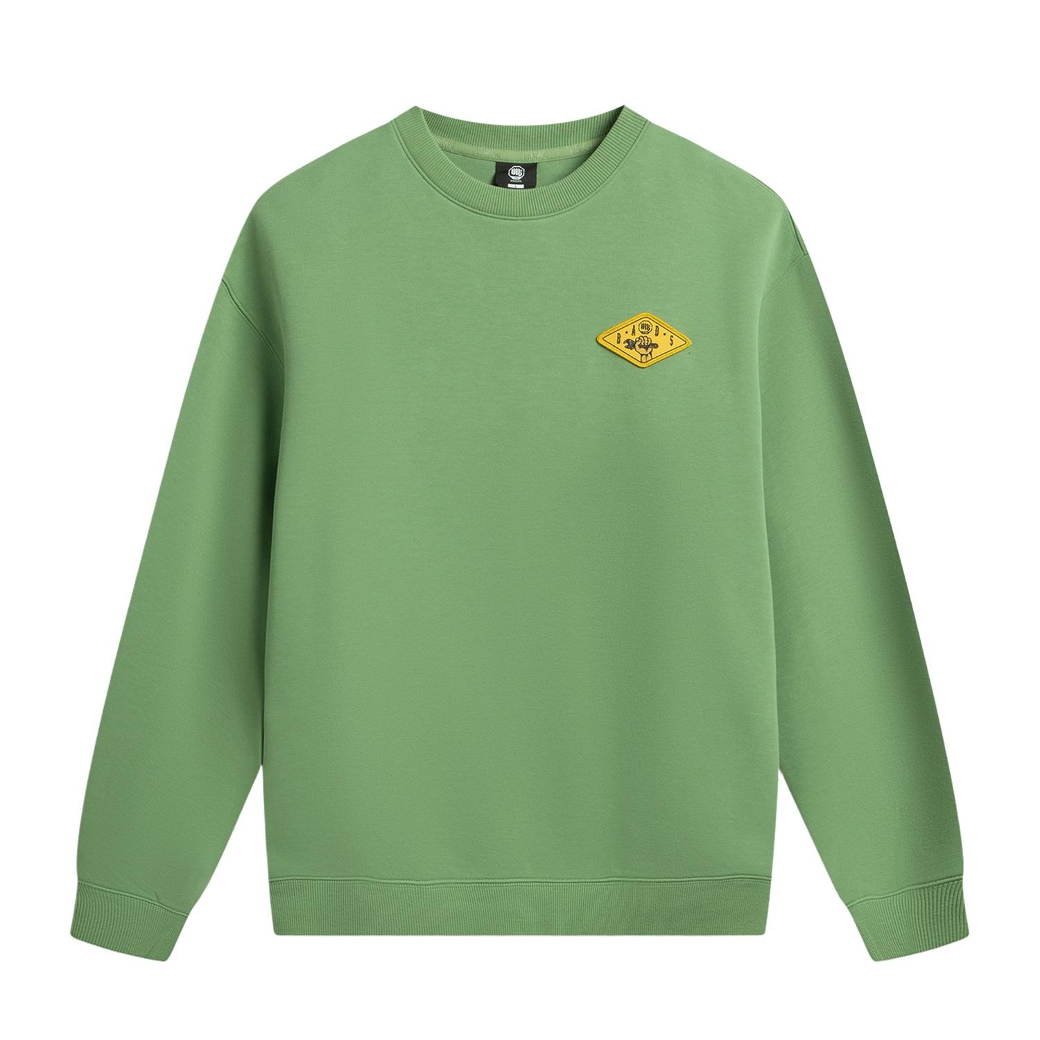 Мужская толстовка Li Ning Badfive 3D Свободная с круглым вырезом Повседневная с логотипом sweatshirt AWDW027-7 M