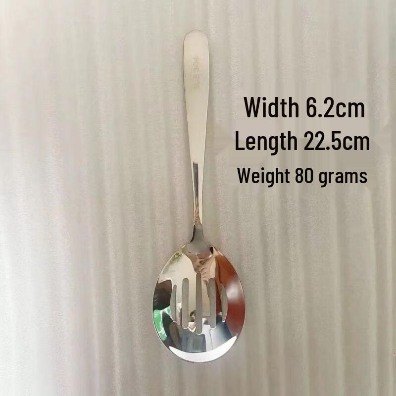 304 Stainless Steel Trendy Serving Strainer Spoons Set