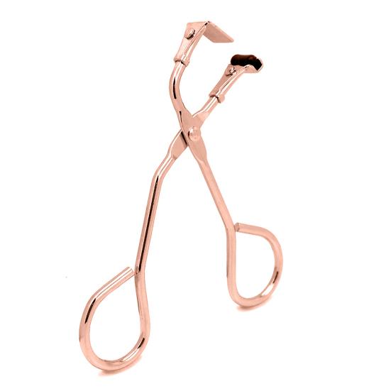 

Portable Stainless Steel Local Eyelash Curler Clip Clamp Makeup Curling Tool рожевий колір золота