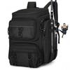 Fishing Backpack Multifunctional Rod Storage Bag Camo Outdoor Camping Gear