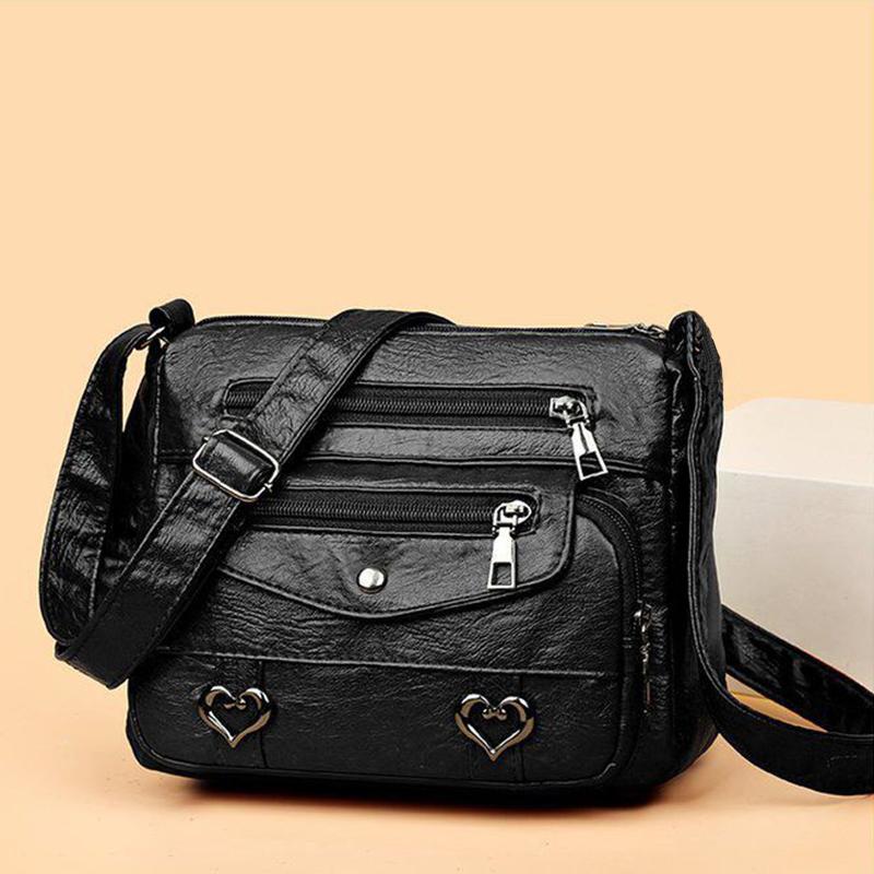Neutral style rectangular bag for men and women, crossbody bag with large capacity, casual and fashiable single shoulder bag
