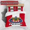 3pcs Duvet Cover Set (1*Duvet Cover + 2*Pillowcase, Without Core), Custom Name Club Deportivo Guadalajara Pattern Bedding Set, Home Bedroom Decor Gift
