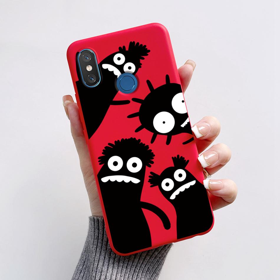 For Xiaomi Mi 8 6.21" Case Cute Bear Cartoon Cat Soft Silicone Shockproof Cover For Xiaomi Mi8 M1803E1A Bumper Phone Case Fundas
