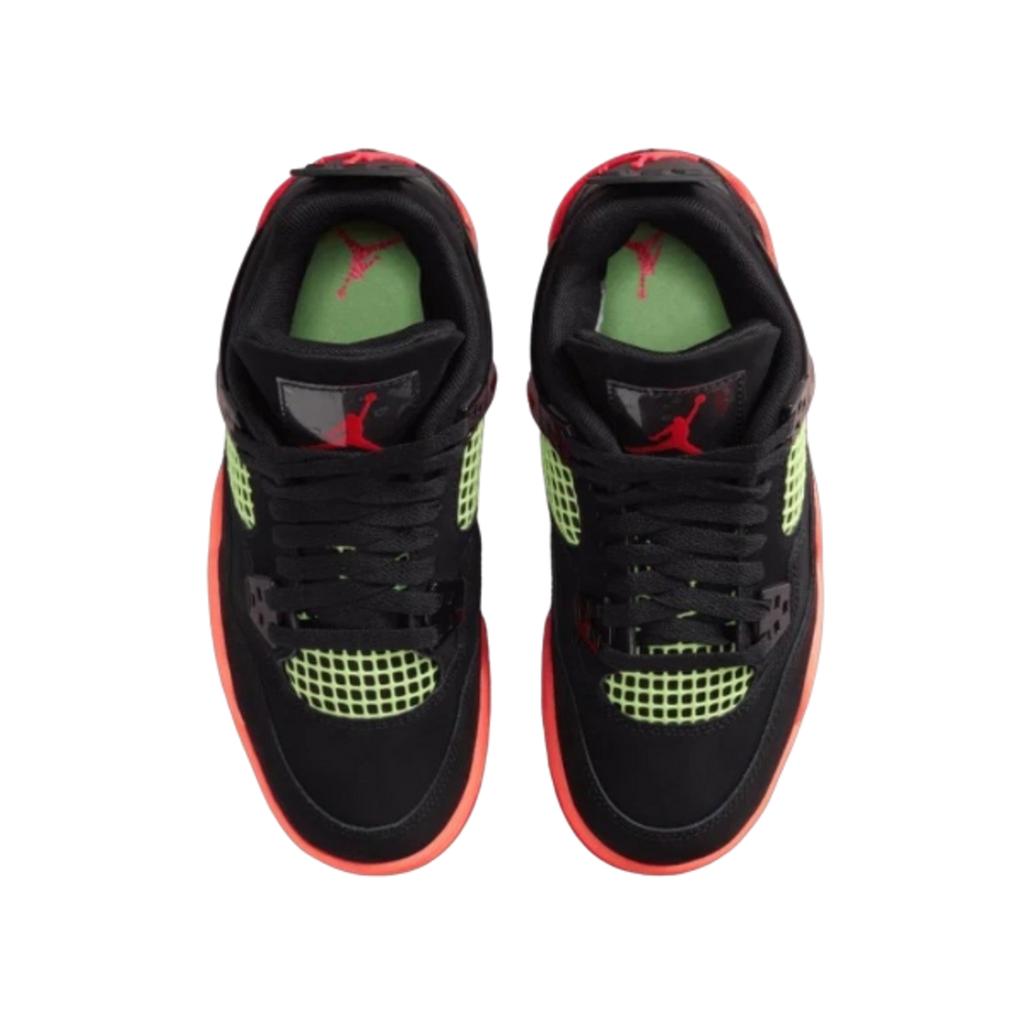 Air Jordan 4 Retro Black Infrared Barely Volt