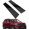Replacement Pillar Trim Set 926-449 bb5z-7820555-BB Easy Installation Front Door Exterior Trim Panel for Auto Explorer
