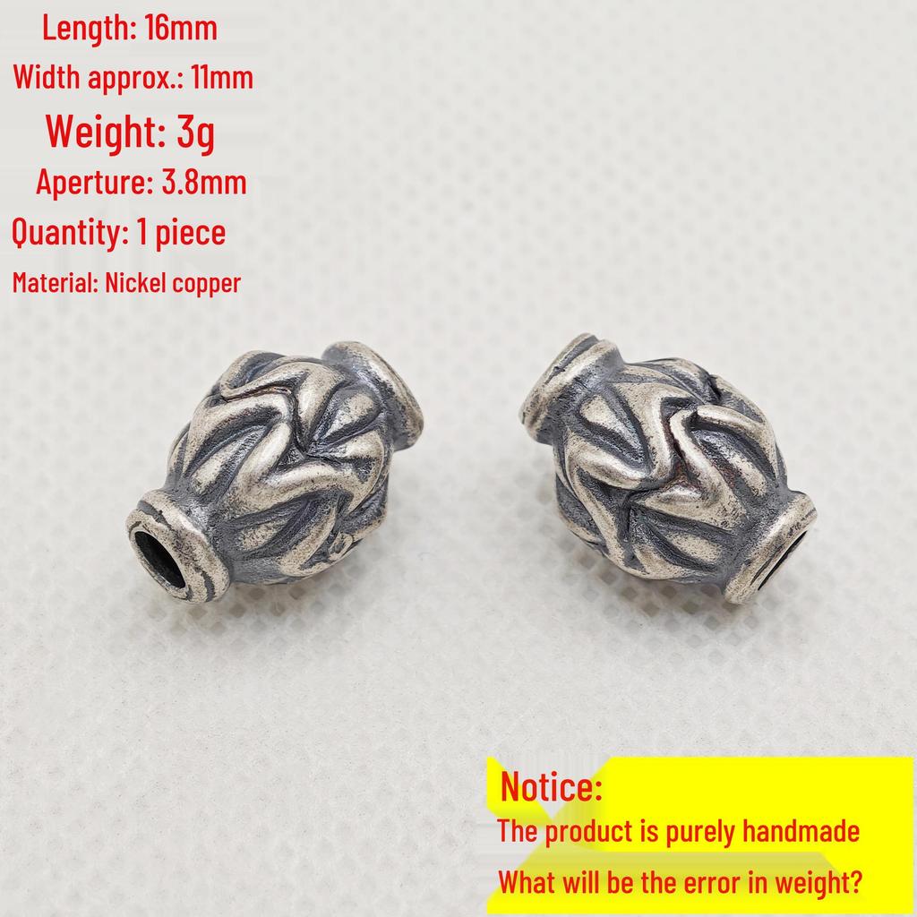 Legierung Sterlingsilber Blume Abstandshalter Perlen für DIY Schmuck Halskette, Armband oder Anhänger Zubehör