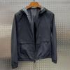 Men's Casual Hooded Jacket - American Style, Spring/Autumn Fashion
