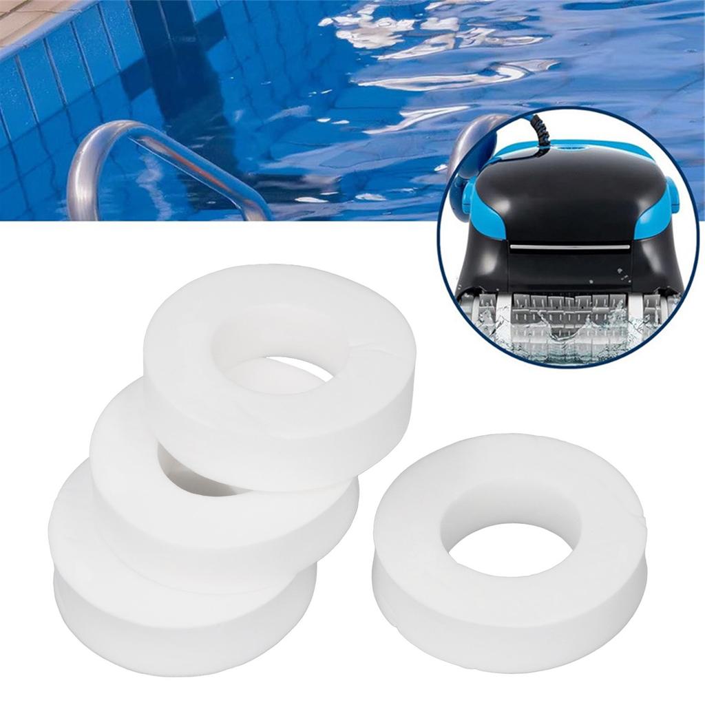 4PCS Pool Cleaner Climbing Rings PVA Swimming Pool Climbing Wheels Rings Replacements for Dolphin M200M400M500