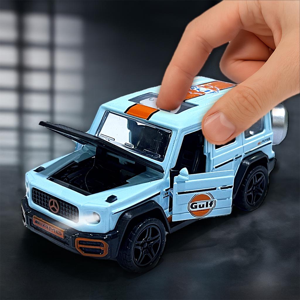 1:36 Off Road Car Model Casting Metal Toys Vehicles Sound and Light Children Boys Gift Collective Voiture Miniature for Mercedes