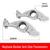UA Neptune HS125T Compatible Camshaft for Haojue Suzuki - Fuxing Lixing Red, Blue, Giant Superman Rocker Arm