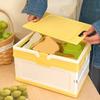 Waterproof Folding Container with Lid for Camping Home Use Outdoor Gear Storage Organiser for Small Spaces