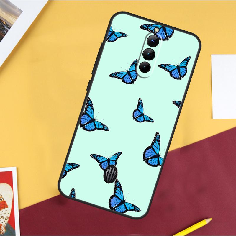 Cute Butterfly Case For ZTE Nubia Red Magic 11 Pro 9 8 8S 9S 10S 10 Pro Plus 6R 6 7 6S 7S Pro 10 Air Cover