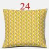 Leuchtend Gelb Einfache Geometrische Serie Kissen Geschenk Heim Büro Dekoration Schlafzimmer Sofa Autokissenbezug