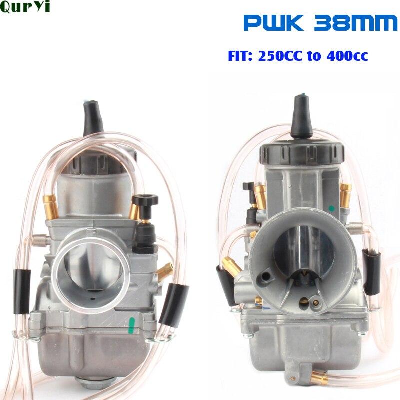 PWK Carburetor 33 34 35 36 38 40 42mm Racing Carb Universal 2T 4T ...