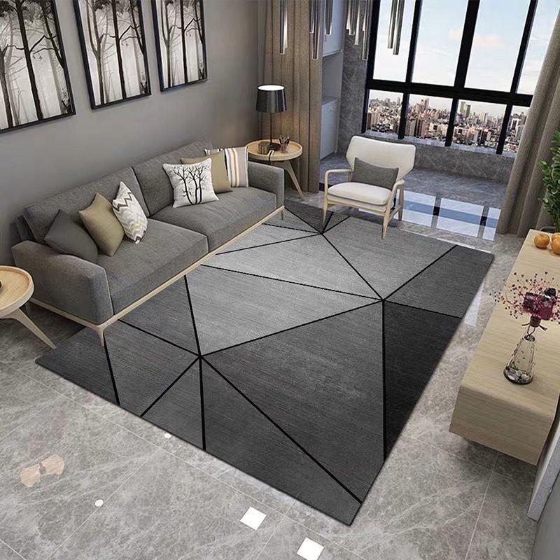 Modern Dirt-Resistant, Easy-Care Crystal Velvet Carpet for Living Room – Wear-Resistant & Non-Slip Design