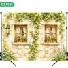 1Pcs Green Ivy Stone Wall Decoration Background Winter Backdrop Decorations For Photo Studio Photo Booth Christmas Party