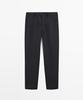 Masimodutti Linen Suit Pants