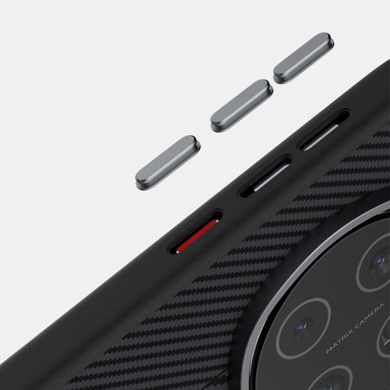 Etui na Honor Magic 7 Slim Sztywne Magsafe Magnetyczna Bezprzewodowa Ładowarka Pokrowiec z Włókna Węglowego Honor Stop Soczewka Antypoślizgowy Chwyt